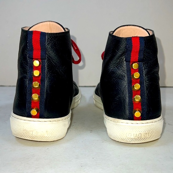 GUCCI TENNIS 1977 HI-TOP SNEAKERS F MEN - Picture 7 of 12